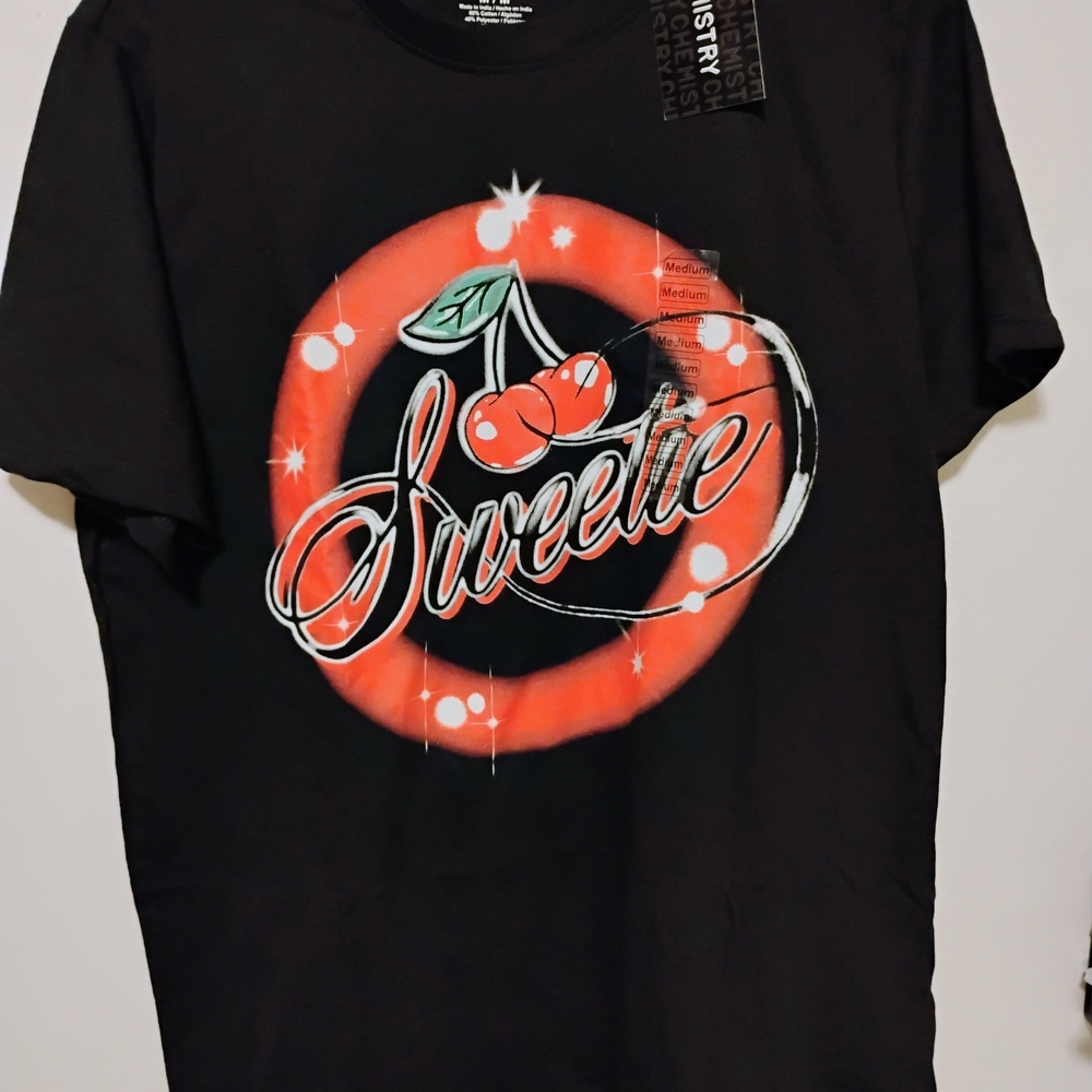 Chemistry Black Sweetie Cherry Tee